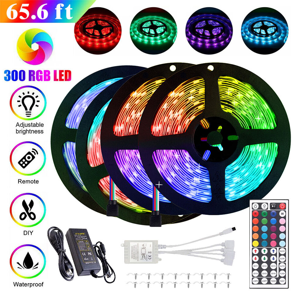 CINTA LED RGB CON  CONTROL