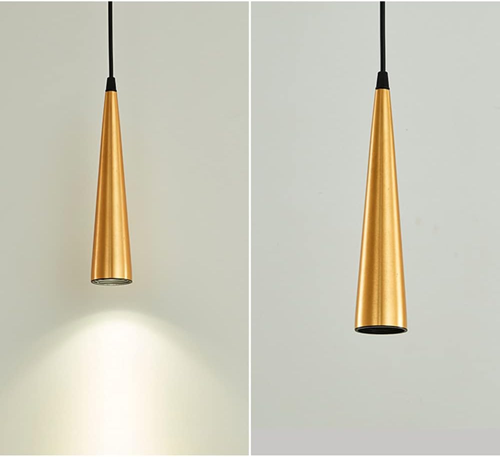 COLGANTE CONO LED GOLD